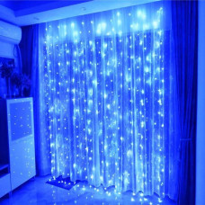 Сяйво та краса: Гірлянда Штора LED 480 — найкращий вибір для святкового настрою!